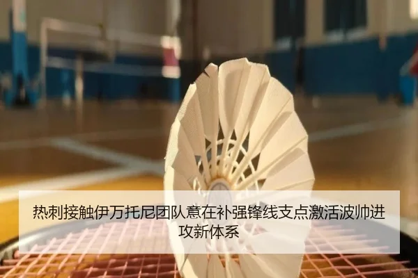 热刺接触伊万托尼团队意在补强锋线支点激活波帅进攻新体系